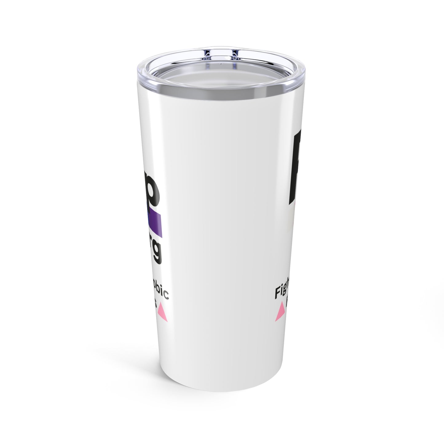 PACT UP - LGBTQ - Pride 20oz Tumbler - Celebrate Love & Inclusivity