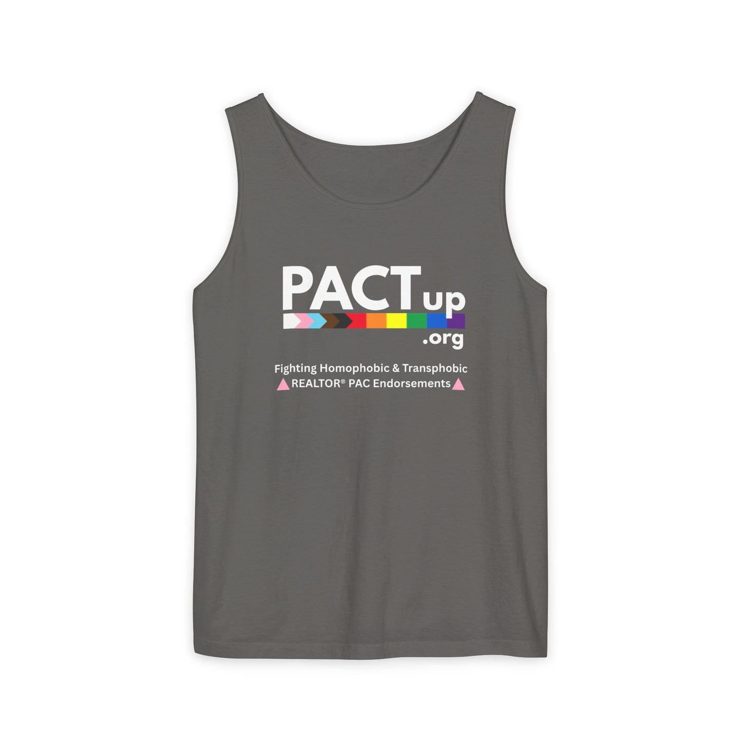PACT Up - LGBTQ PRIDE - Unisex Garment-Dyed Tank Top