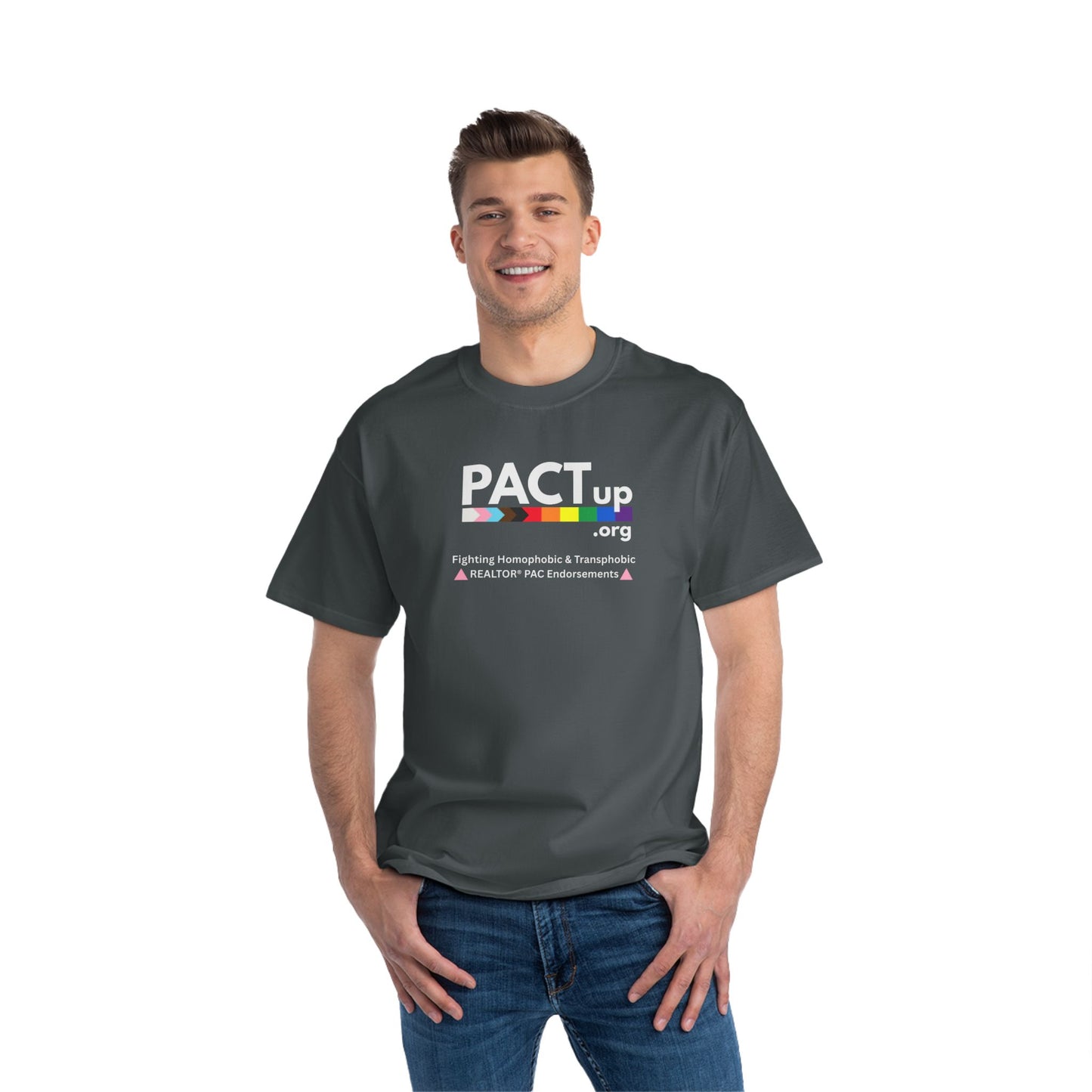 PACT Up - S - 6XL - LGBTQ+ Short-Sleeve T-Shirt, Rainbow Shirt, Pride Apparel, Equality Tee, Summer Fashion, Gift for Activists