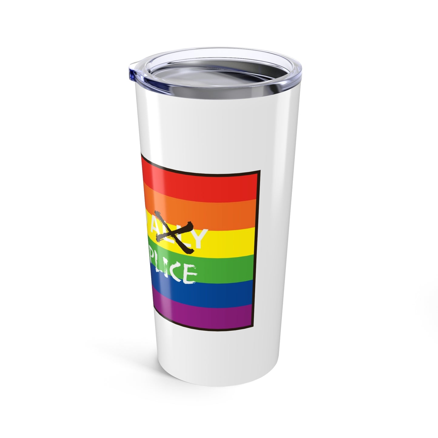 LGBTQ PRIDE PROUD Accomplice Tumbler 20oz