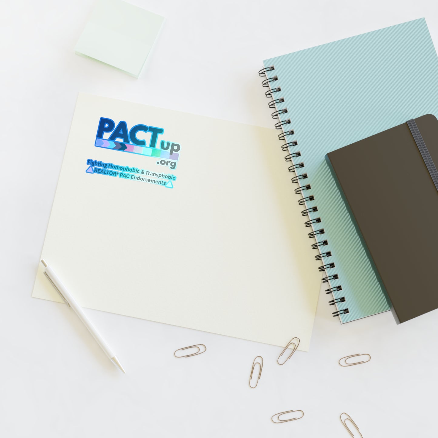 PACT UP - Proud Sticker Sheet - LGBTQ+ Pride Stickers for Self-Expression