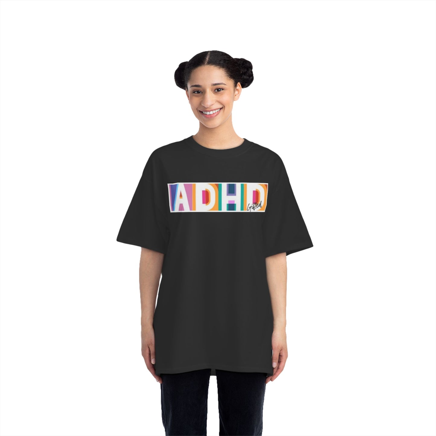 ADHD Gifted - S - 6XL - Short-Sleeve T-Shirt, Rainbow Shirt, Pride Apparel, Equality Tee, Summer Fashion, Gift for Activists
