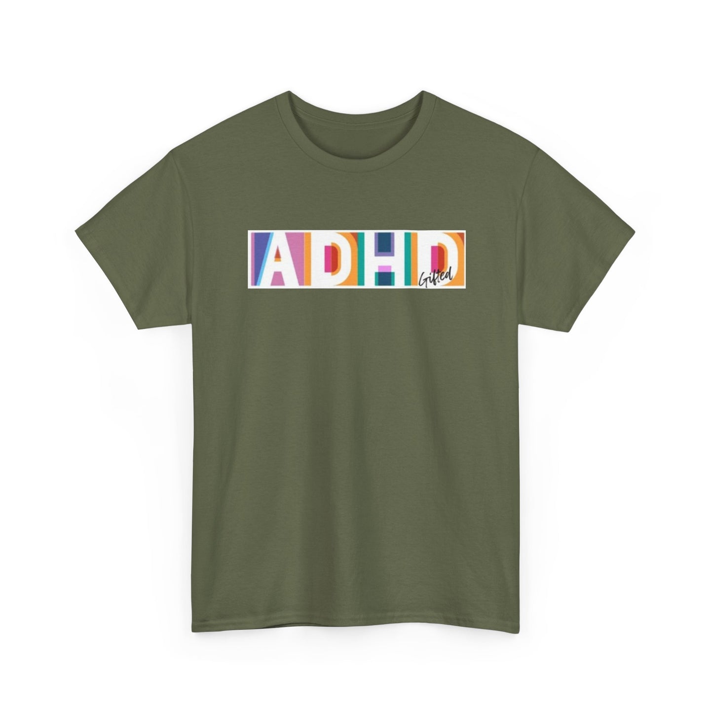 ADHD Gifted - Unisex Heavy Cotton Tee