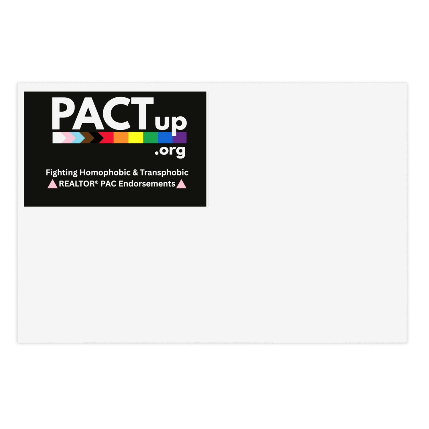 PACT UP - Proud Sticker Sheet - LGBTQ+ Pride Stickers for Self-Expression
