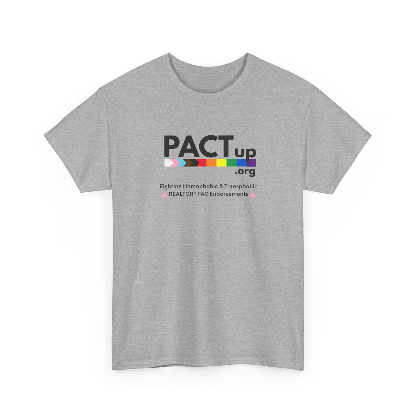 PACT UP - LGBTQ PRIDE - Unisex Heavy Cotton Tee