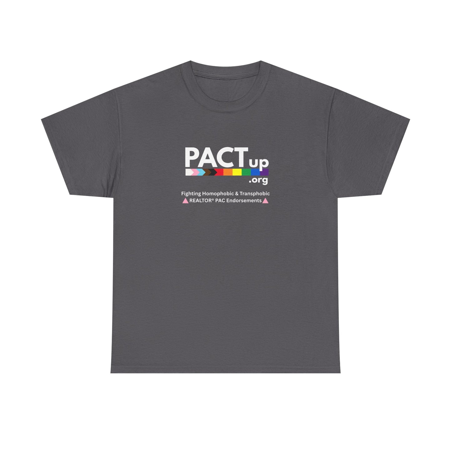 PACT UP - LGBTQ PRIDE - Unisex Heavy Cotton Tee