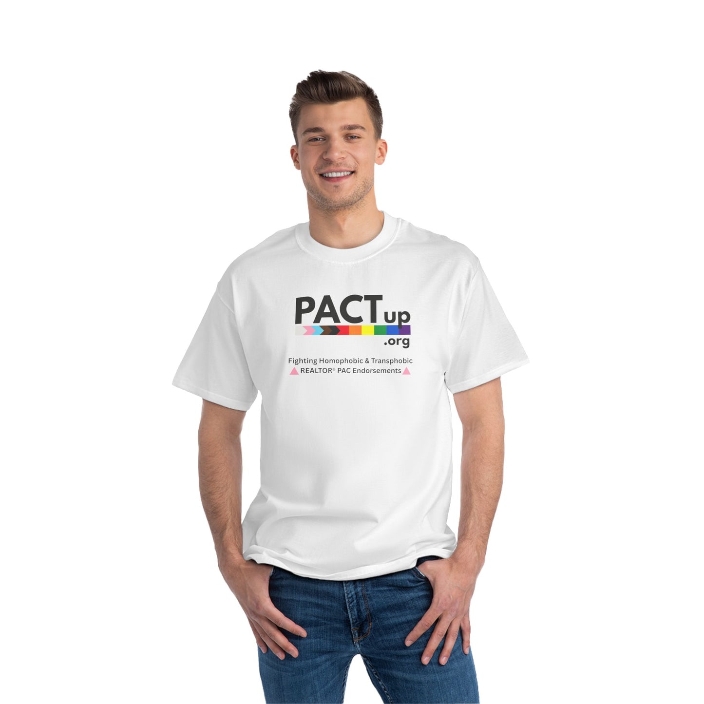 PACT Up - S - 6XL - LGBTQ+ Short-Sleeve T-Shirt, Rainbow Shirt, Pride Apparel, Equality Tee, Summer Fashion, Gift for Activists