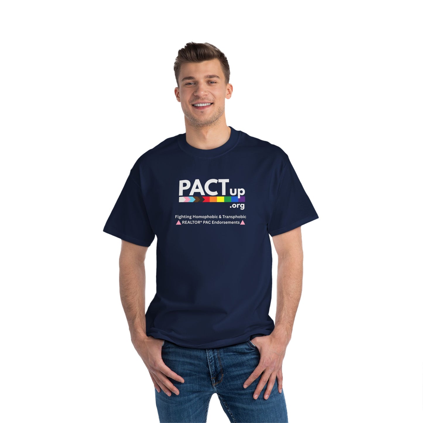 PACT Up - S - 6XL - LGBTQ+ Short-Sleeve T-Shirt, Rainbow Shirt, Pride Apparel, Equality Tee, Summer Fashion, Gift for Activists