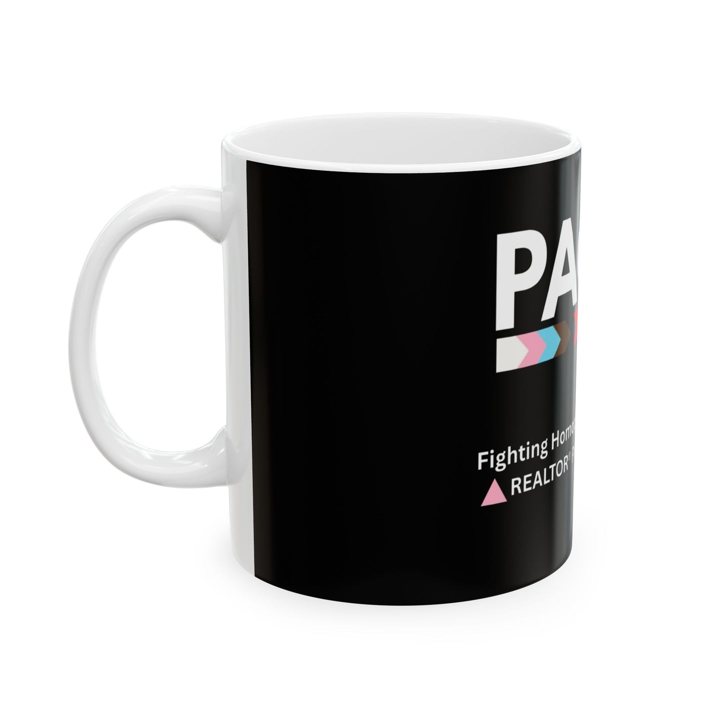 PACT UP -LGBTQ Pride Ceramic Mug, (11oz, 15oz)
