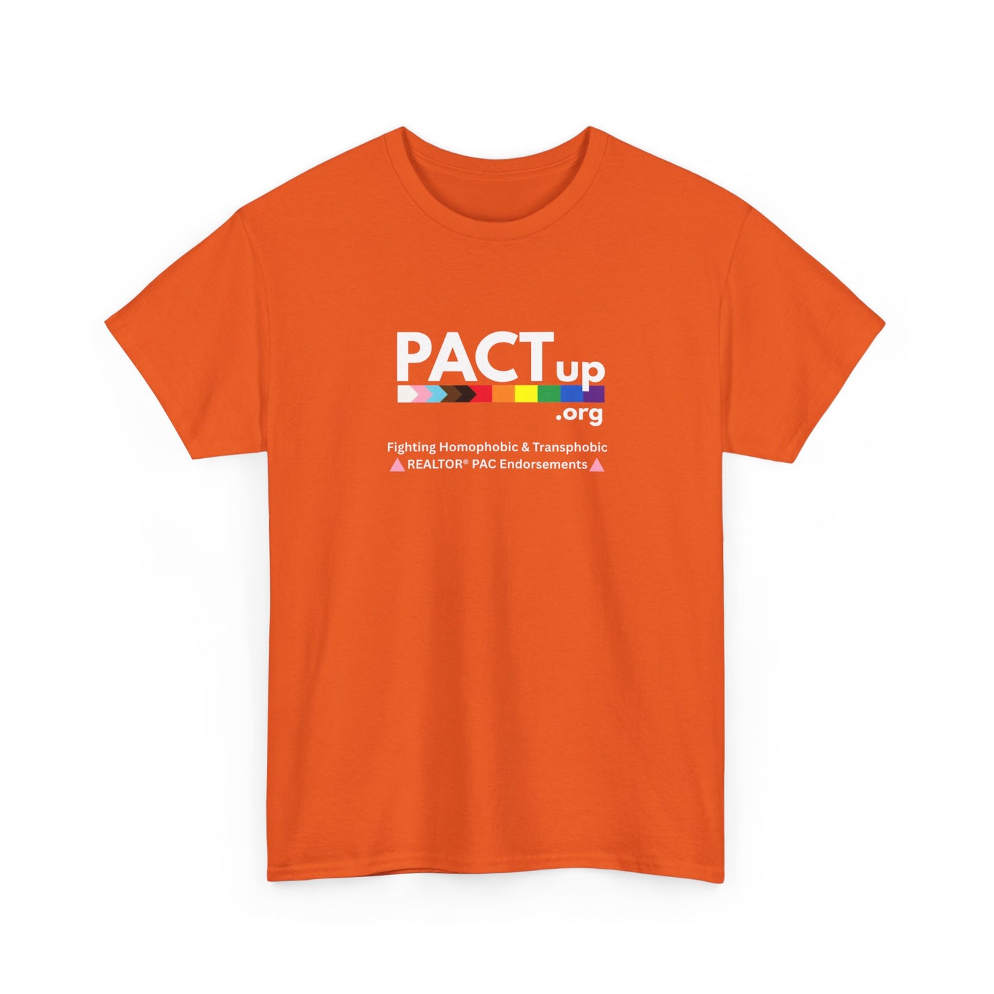 PACT UP - LGBTQ PRIDE - Unisex Heavy Cotton Tee