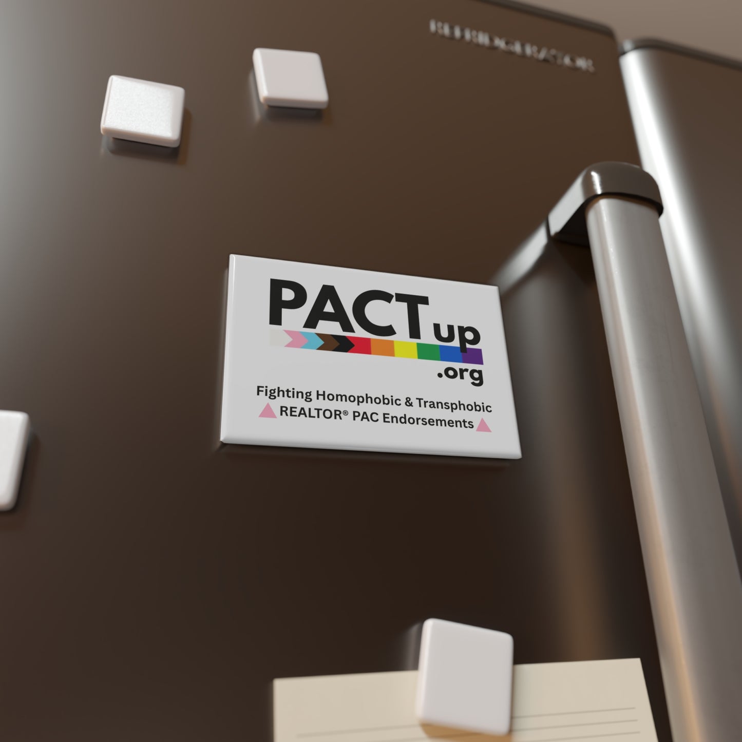 PACT Up - Proud Magnet - Rainbow LGBTQ+ Support