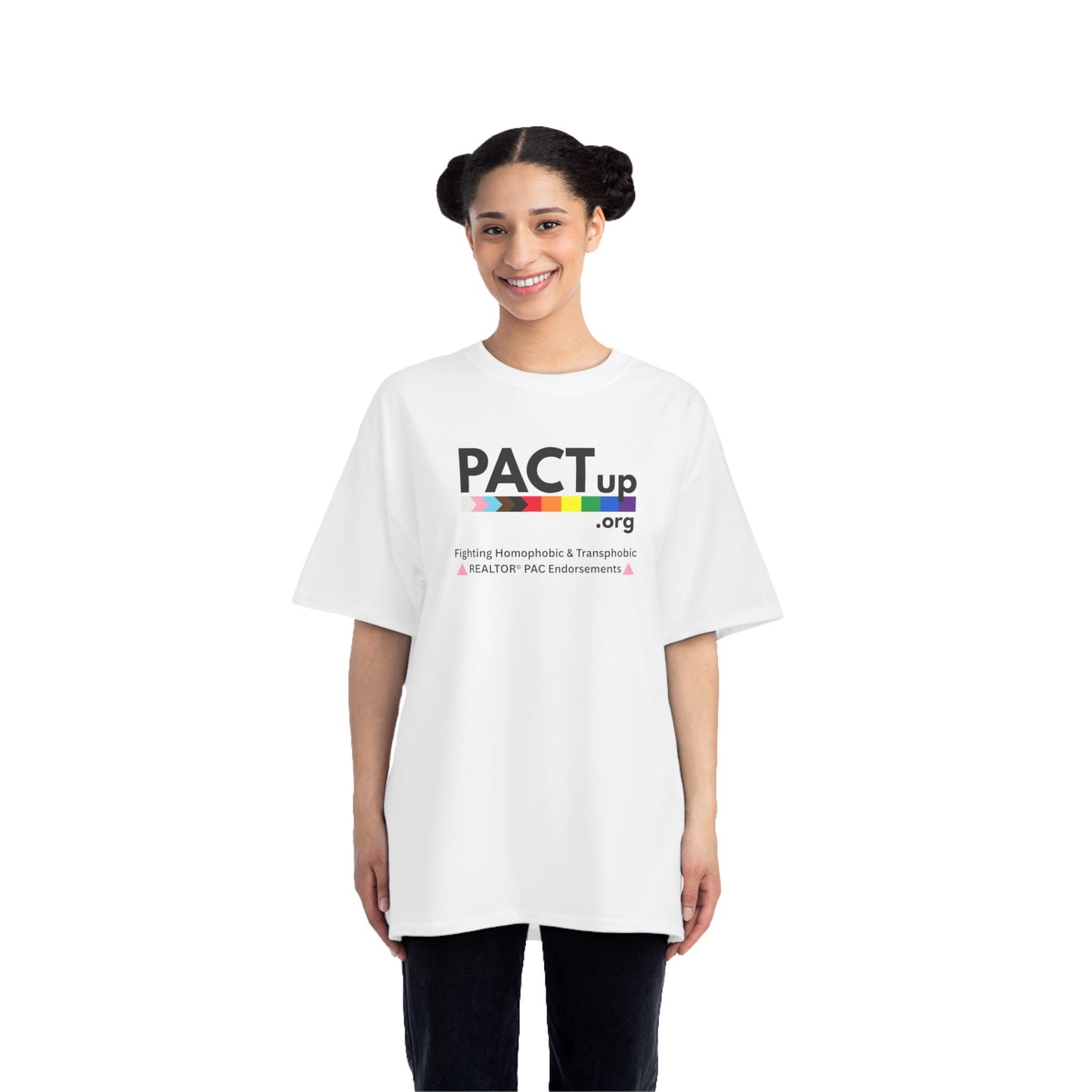 PACT Up - S - 6XL - LGBTQ+ Short-Sleeve T-Shirt, Rainbow Shirt, Pride Apparel, Equality Tee, Summer Fashion, Gift for Activists
