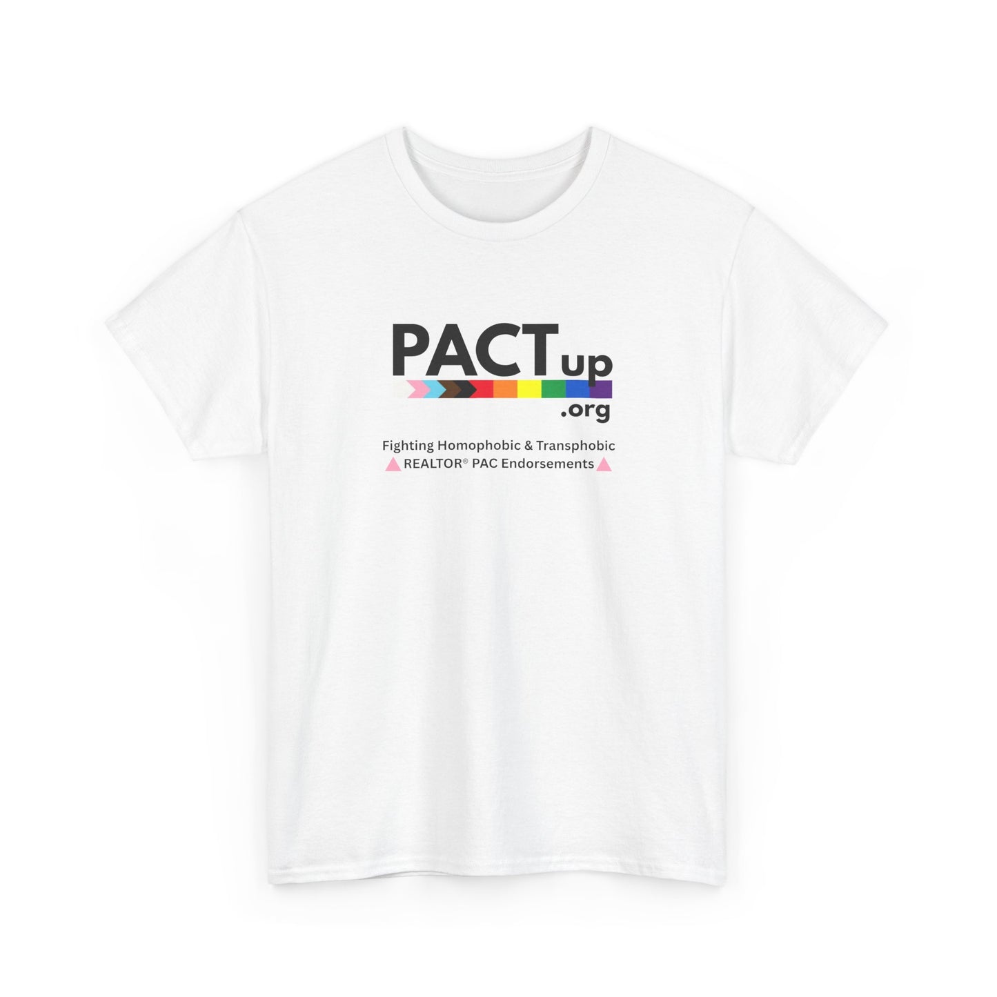 PACT UP - LGBTQ PRIDE - Unisex Heavy Cotton Tee