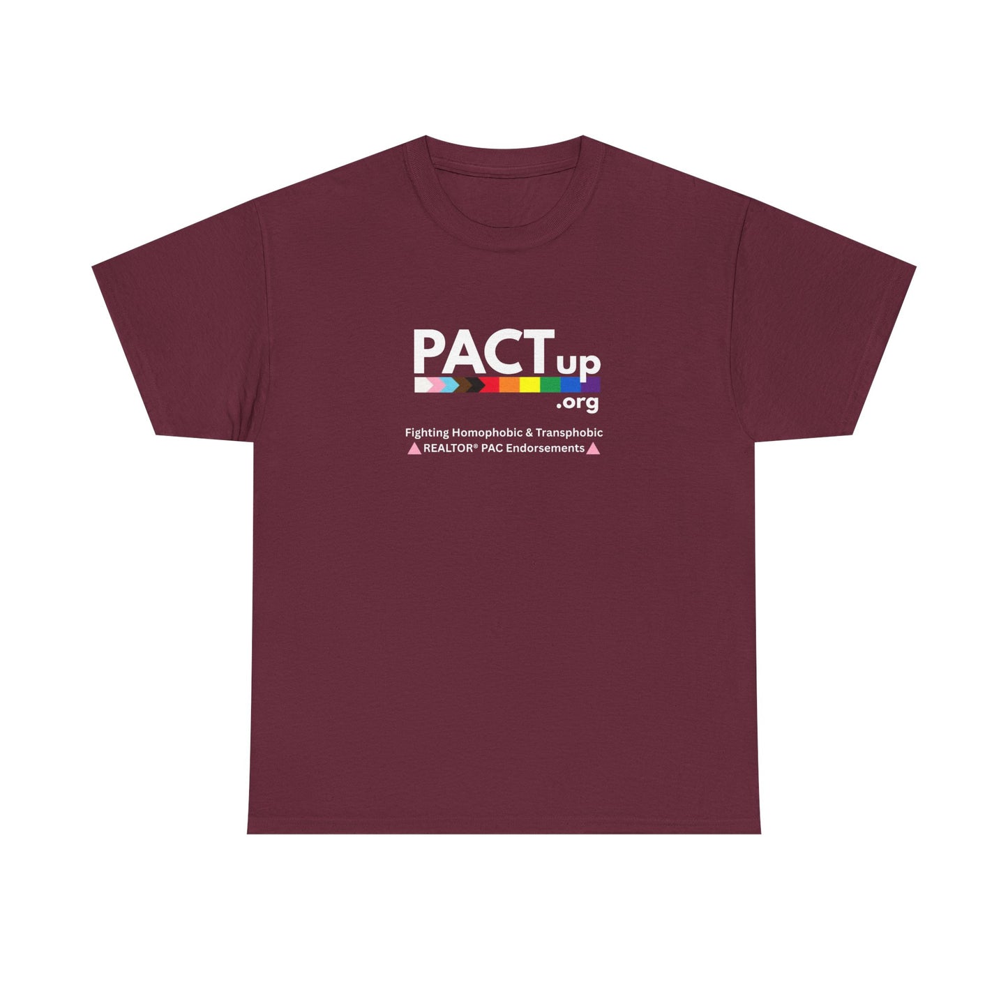 PACT UP - LGBTQ PRIDE - Unisex Heavy Cotton Tee
