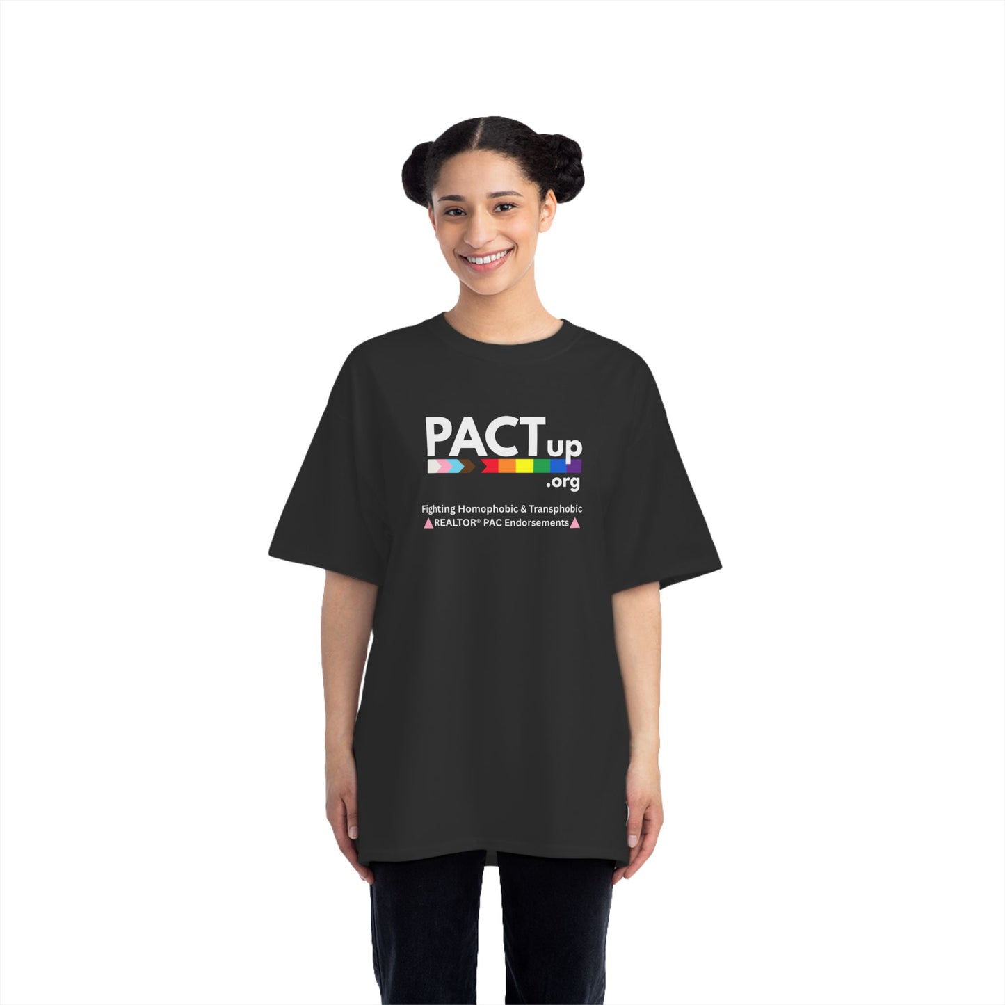 PACT Up - S - 6XL - LGBTQ+ Short-Sleeve T-Shirt, Rainbow Shirt, Pride Apparel, Equality Tee, Summer Fashion, Gift for Activists