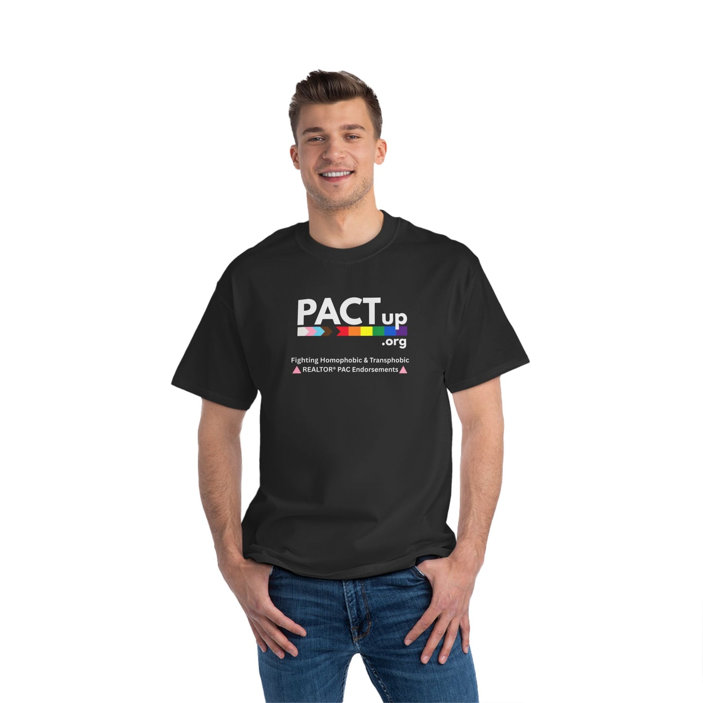 PACT Up - S - 6XL - LGBTQ+ Short-Sleeve T-Shirt, Rainbow Shirt, Pride Apparel, Equality Tee, Summer Fashion, Gift for Activists