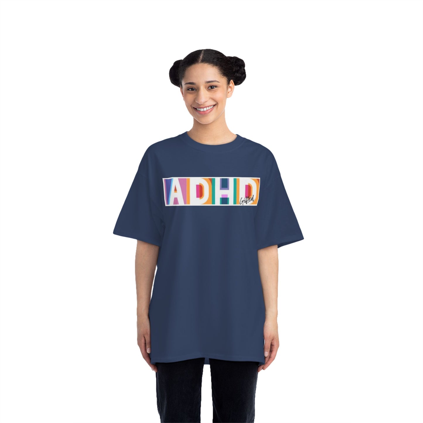 ADHD Gifted - S - 6XL - Short-Sleeve T-Shirt, Rainbow Shirt, Pride Apparel, Equality Tee, Summer Fashion, Gift for Activists