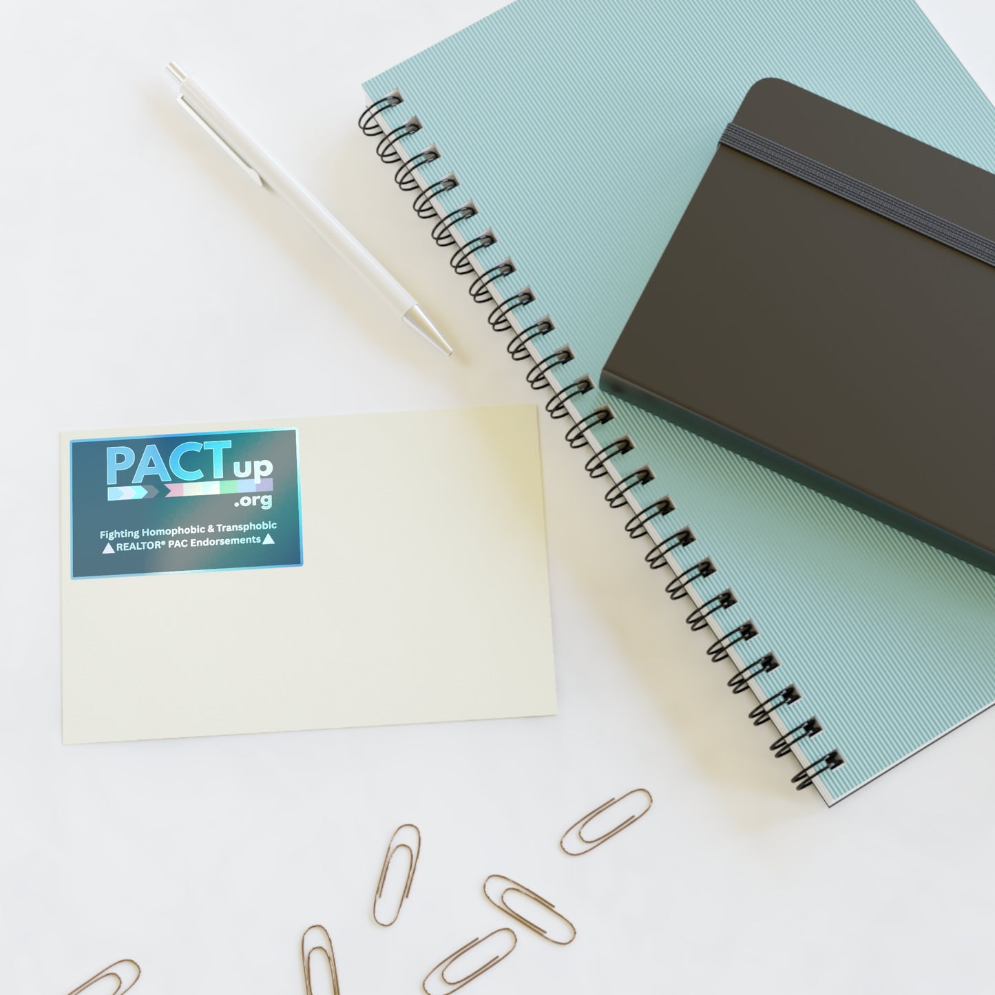 PACT UP - Proud Sticker Sheet - LGBTQ+ Pride Stickers for Self-Expression