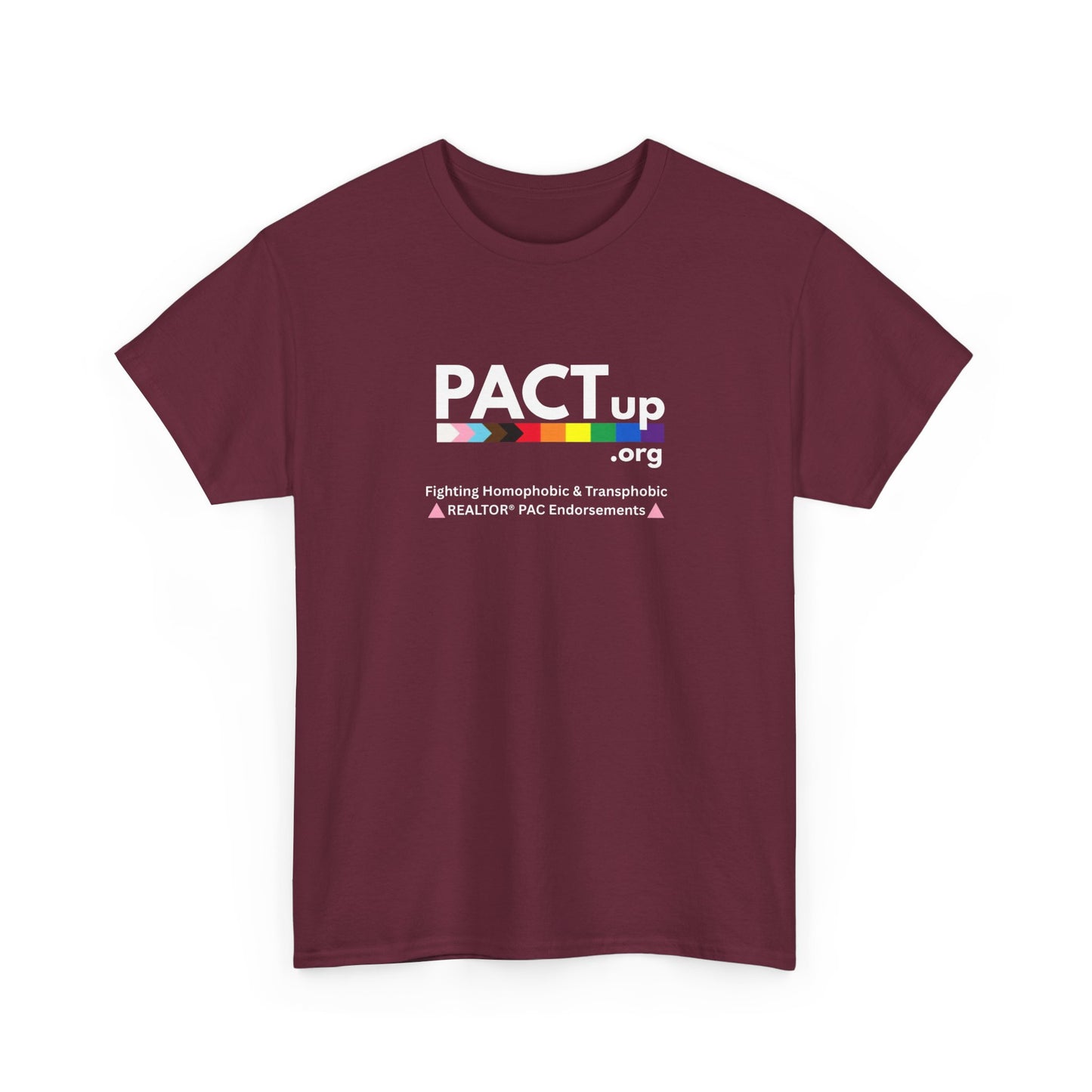 PACT UP - LGBTQ PRIDE - Unisex Heavy Cotton Tee