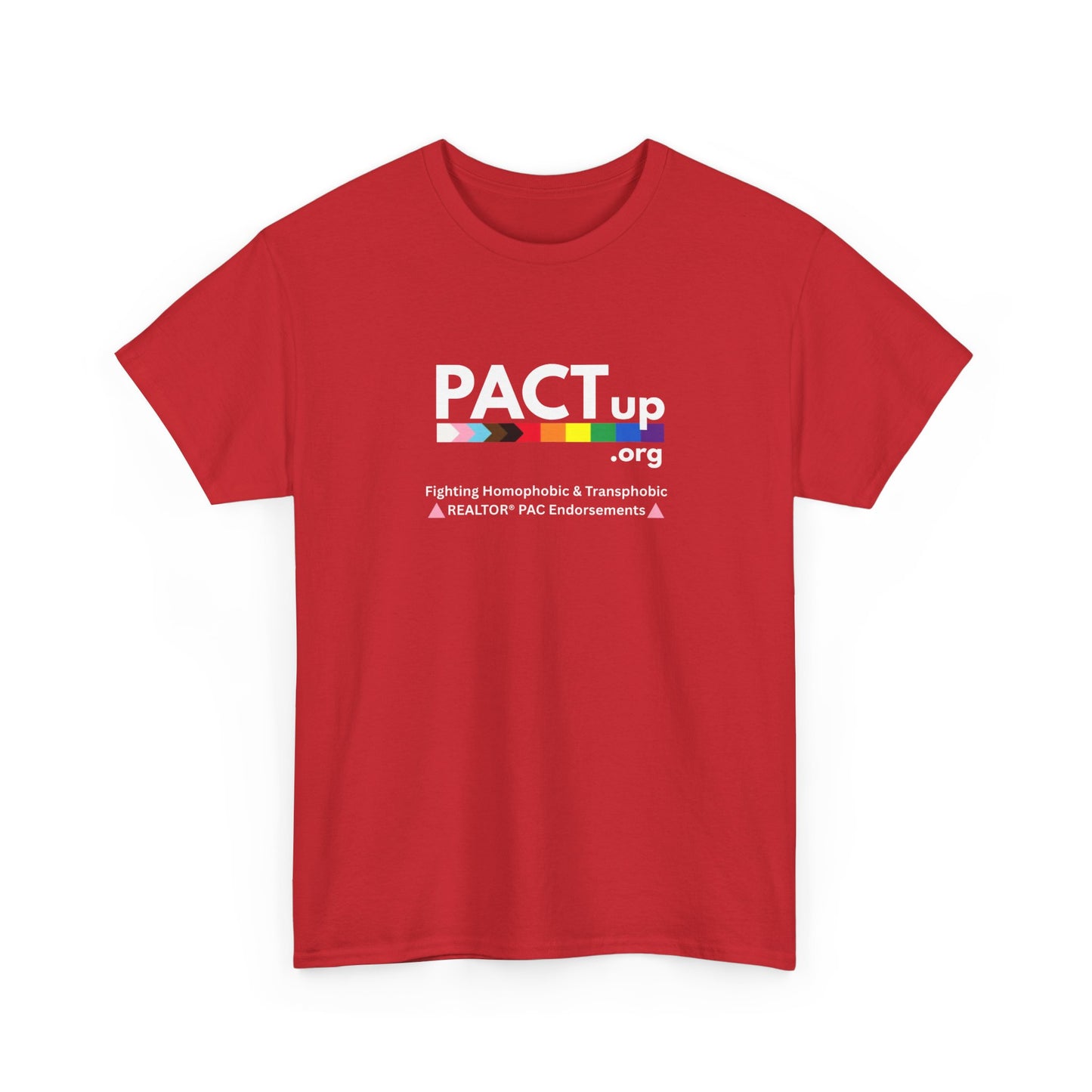 PACT UP - LGBTQ PRIDE - Unisex Heavy Cotton Tee