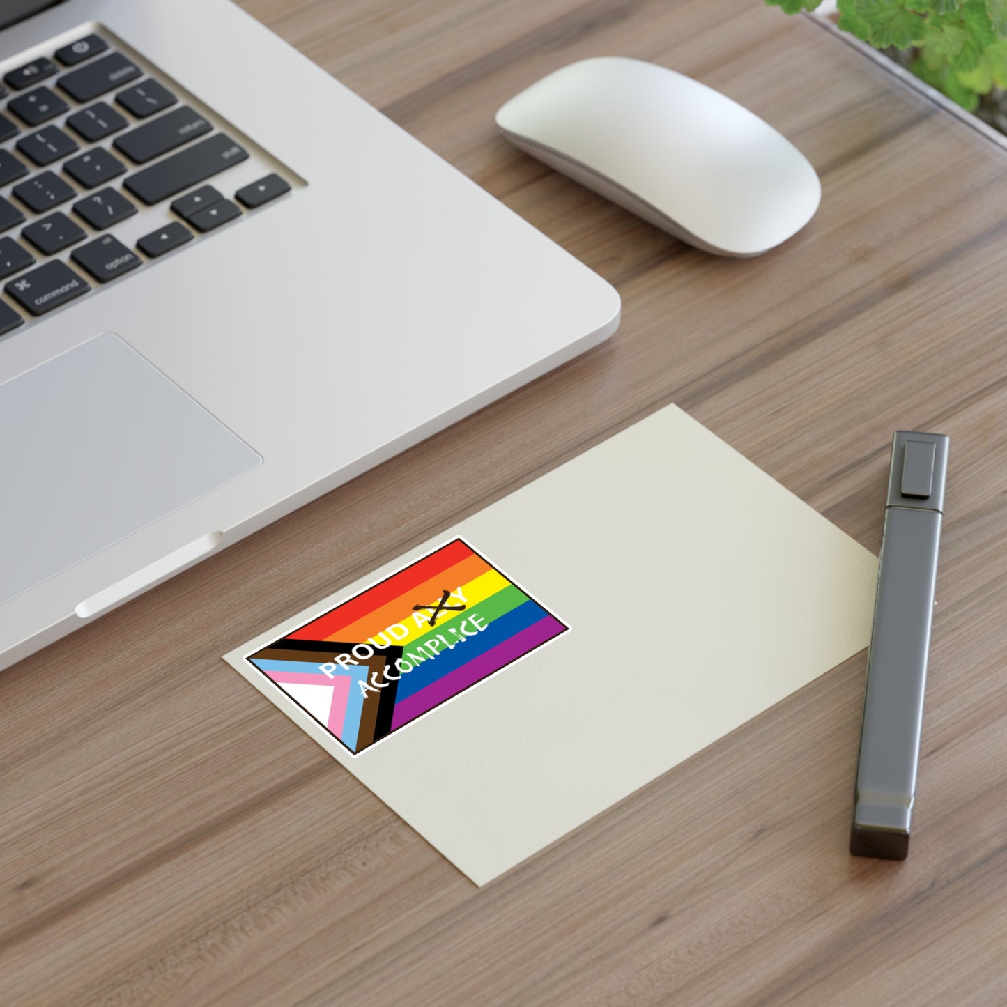 Proud Accomplice Sticker Sheet - LGBTQ+ Pride Stickers for Self-Expression