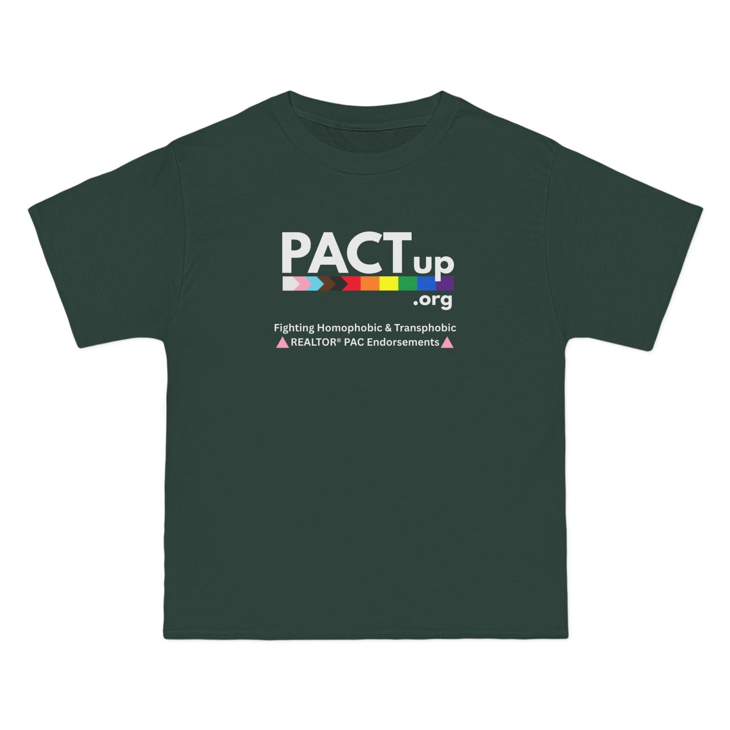 PACT Up - S - 6XL - LGBTQ+ Short-Sleeve T-Shirt, Rainbow Shirt, Pride Apparel, Equality Tee, Summer Fashion, Gift for Activists
