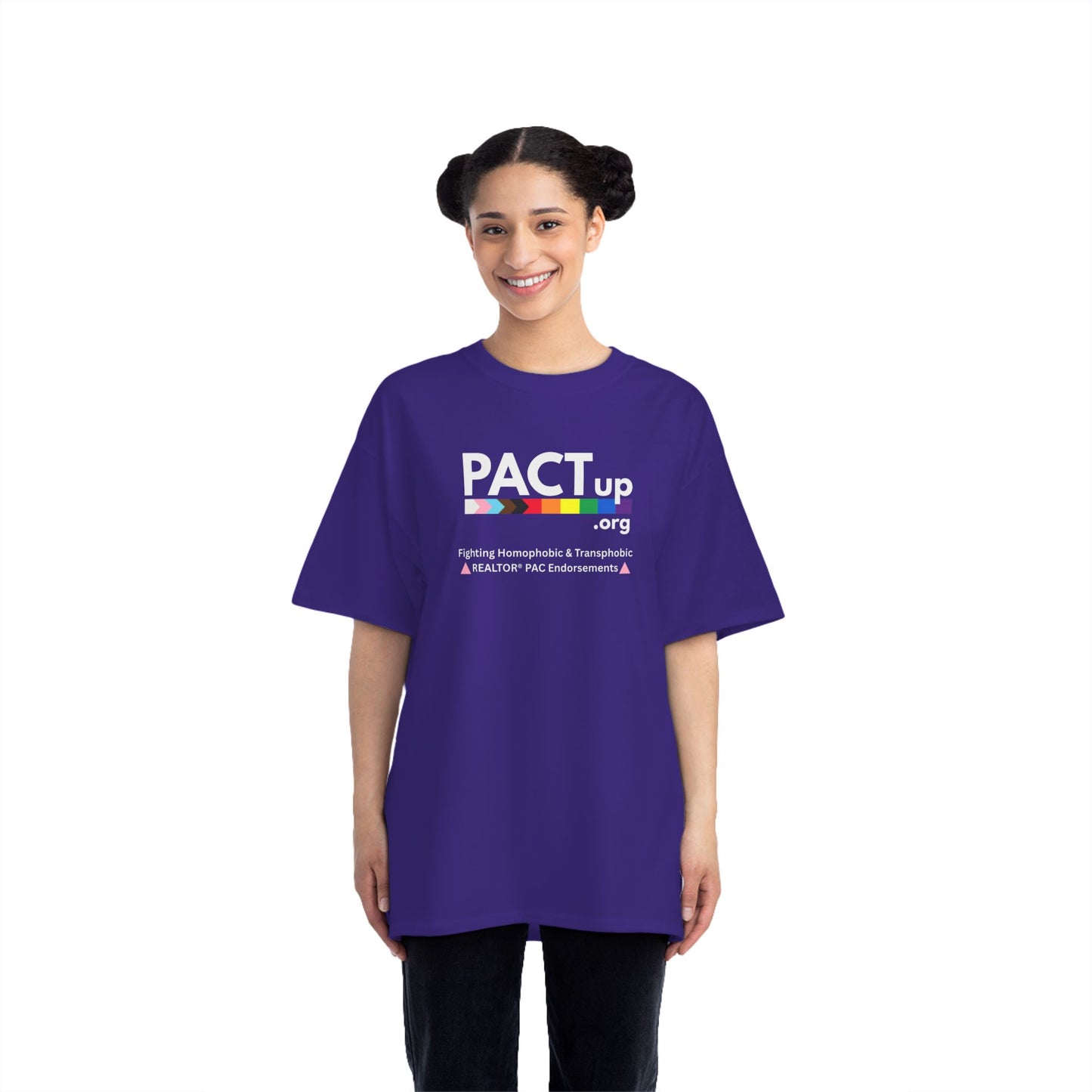 PACT Up - S - 6XL - LGBTQ+ Short-Sleeve T-Shirt, Rainbow Shirt, Pride Apparel, Equality Tee, Summer Fashion, Gift for Activists