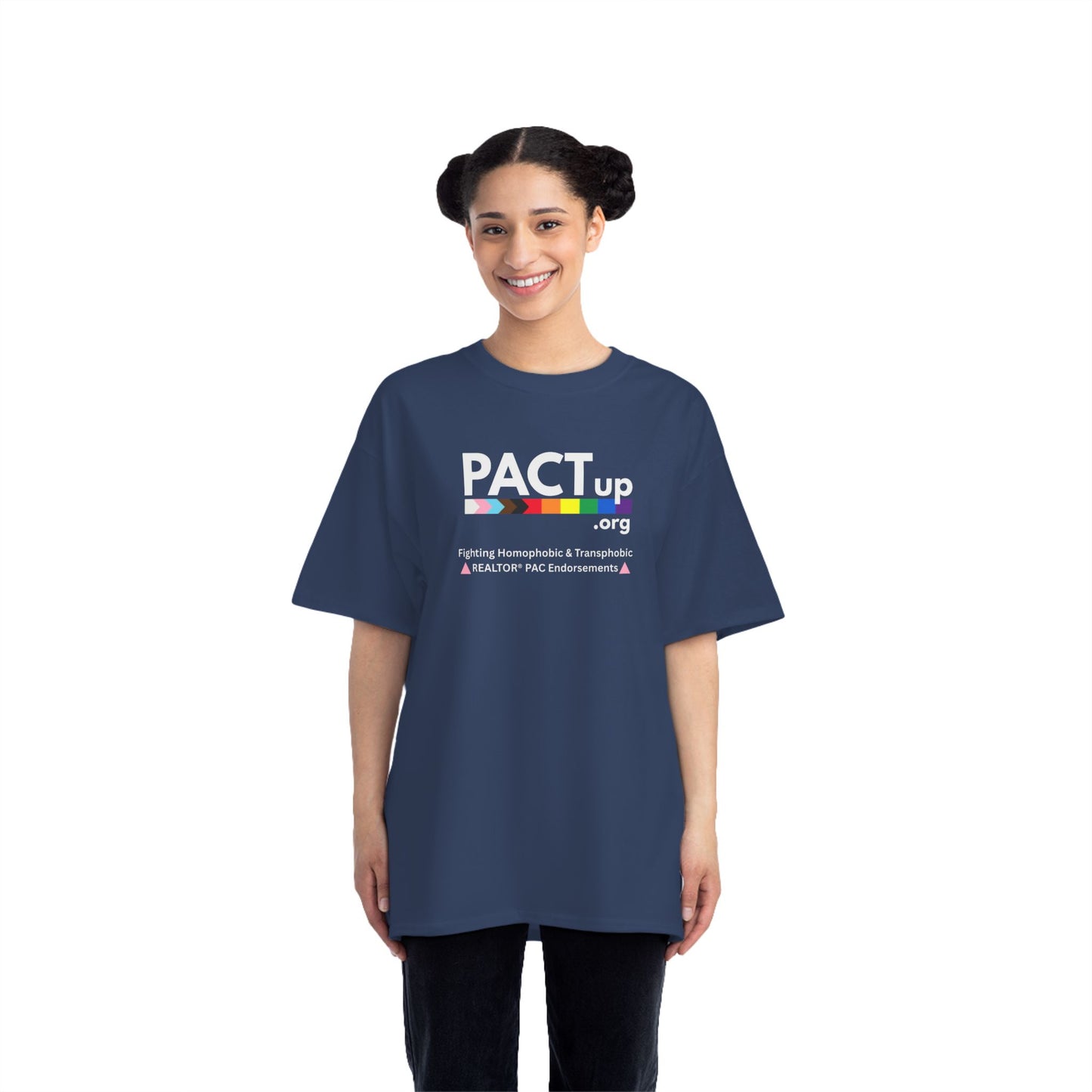 PACT Up - S - 6XL - LGBTQ+ Short-Sleeve T-Shirt, Rainbow Shirt, Pride Apparel, Equality Tee, Summer Fashion, Gift for Activists