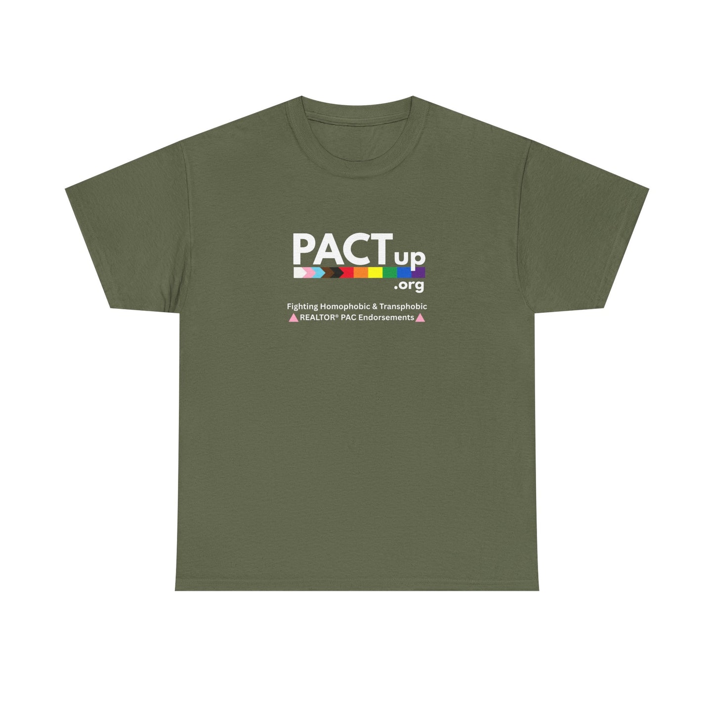 PACT UP - LGBTQ PRIDE - Unisex Heavy Cotton Tee