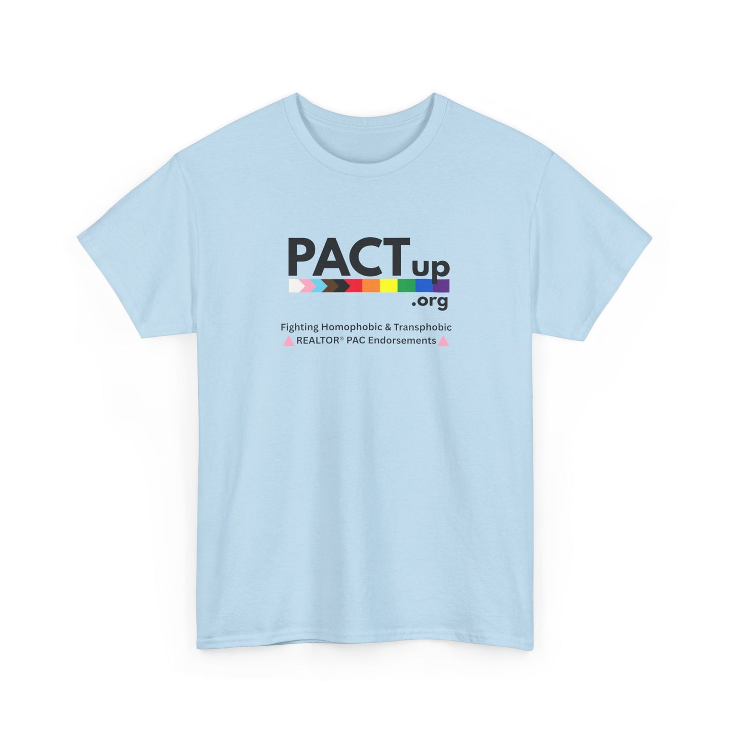 PACT UP - LGBTQ PRIDE - Unisex Heavy Cotton Tee