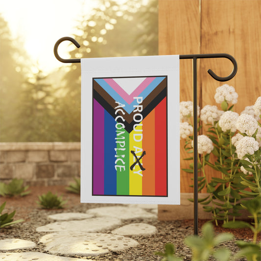 Pride Garden Banner - Celebrate Inclusion, LGBTQ+ Support, Rainbow Decor, Yard Sign, Home & Garden Decoration