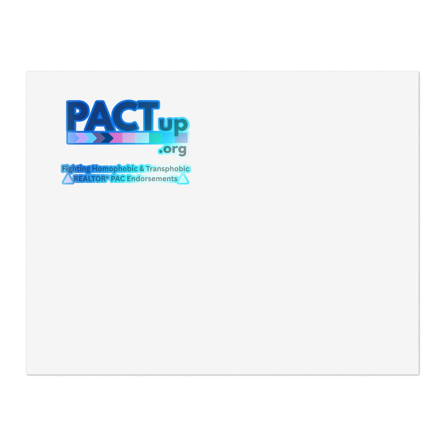 PACT UP - Proud Sticker Sheet - LGBTQ+ Pride Stickers for Self-Expression