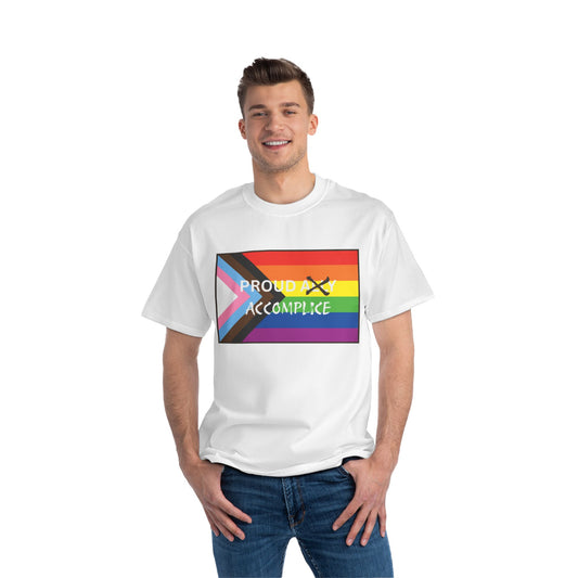 S - 6XL - Proud Accomplice LGBTQ+ Short-Sleeve T-Shirt, Rainbow Shirt, Pride Apparel, Equality Tee, Summer Fashion, Gift for Activists