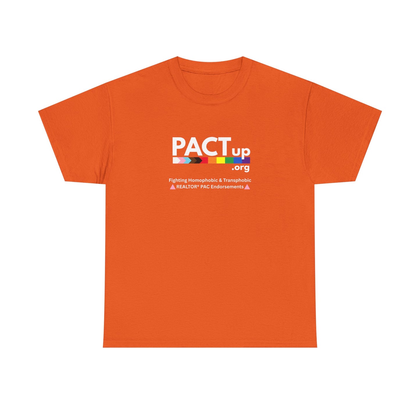 PACT UP - LGBTQ PRIDE - Unisex Heavy Cotton Tee