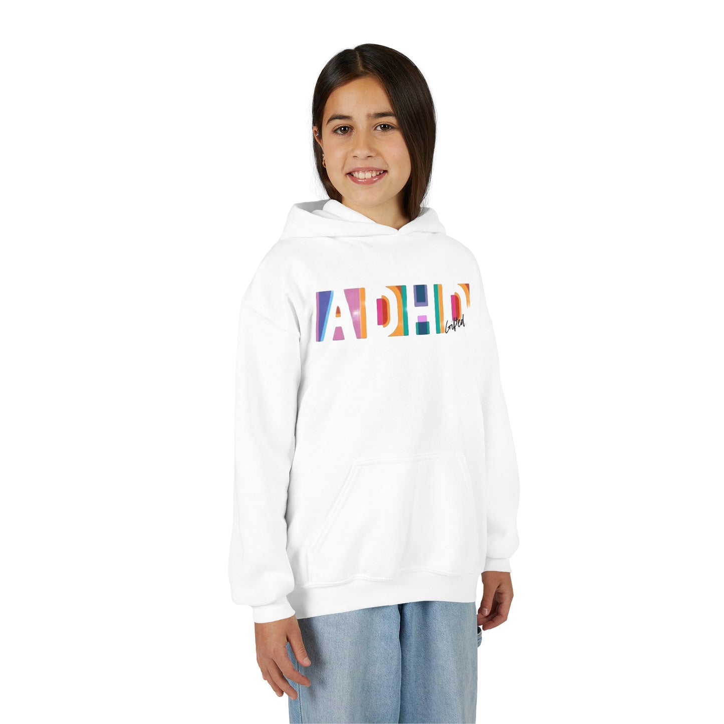 ADHD Gifted -  Youth Hoodie - Comfortable & Trendy