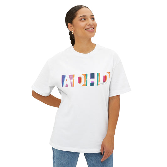 ADHD Gifted - Unisex Oversized Boxy Tee