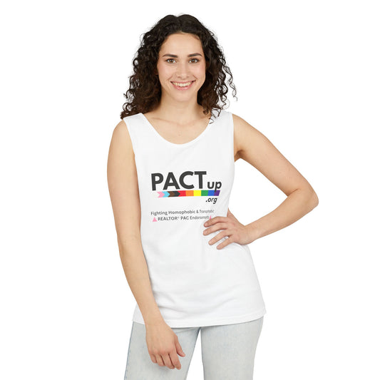 PACT Up - LGBTQ PRIDE - Unisex Garment-Dyed Tank Top