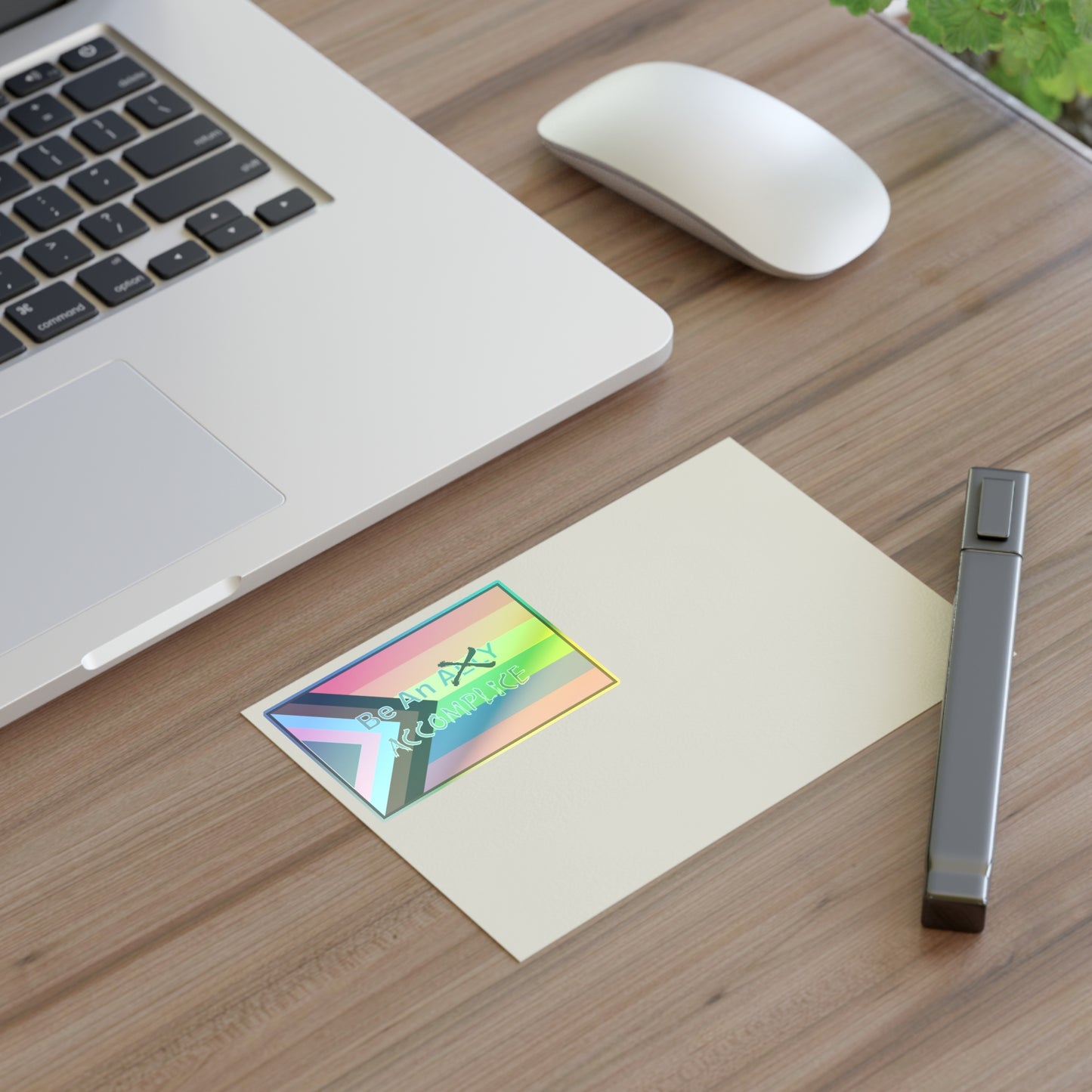 LGBTQ+ Pride Be An Accomplice Sticker Sheets - Be An Accomplice Design