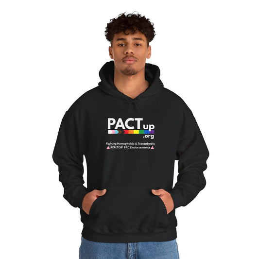 PACTup - Pride Advocacy , LGBTQ+Unisex Heavy Blend™ Hoodie, LGBTQ+ Support Sweatshirt, Comfortable Casual Wear, Perfect for Awareness Events, Gift for Allies [...]