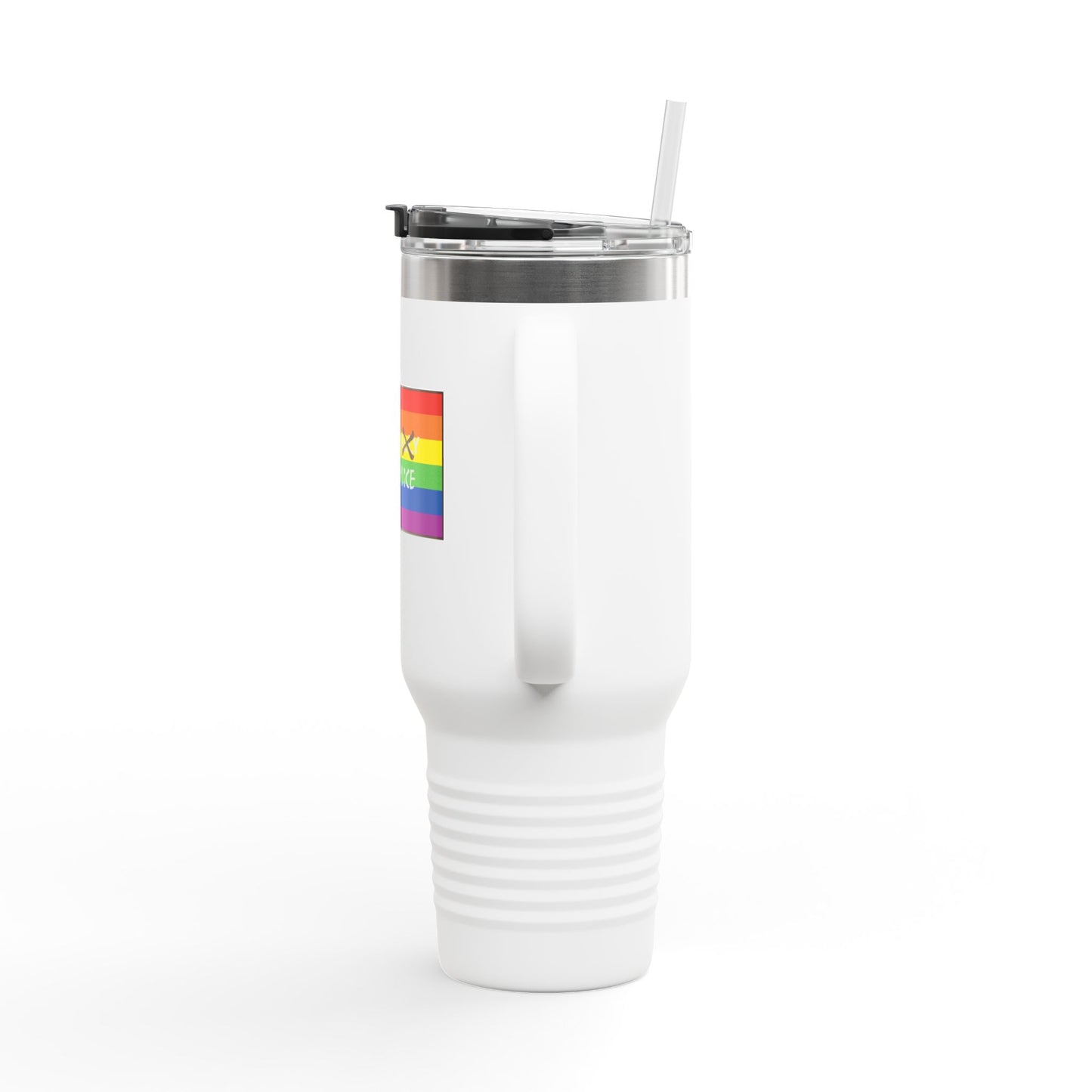 LGBTQ PRIDE PROUD Accomplice Insulated Travel Mug, 40oz