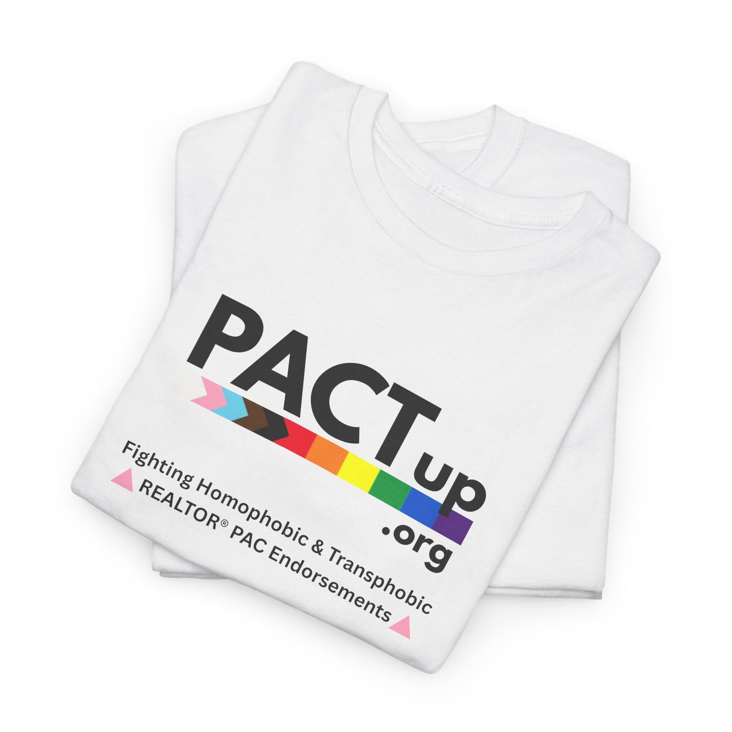PACT UP - LGBTQ PRIDE - Unisex Heavy Cotton Tee