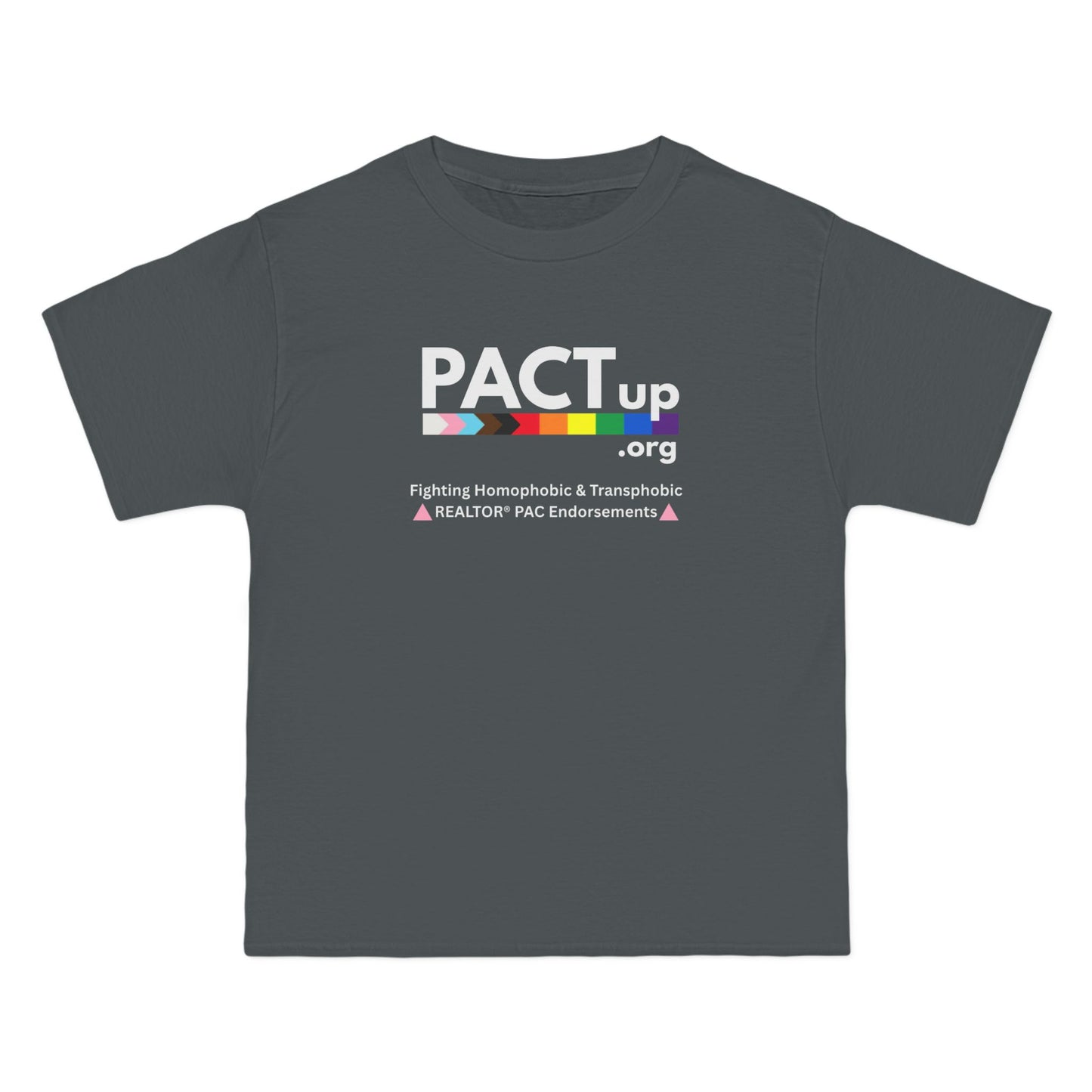 PACT Up -  S - 6XL -  LGBTQ+ Short-Sleeve T-Shirt, Rainbow Shirt, Pride Apparel, Equality Tee, Summer Fashion, Gift for Activists