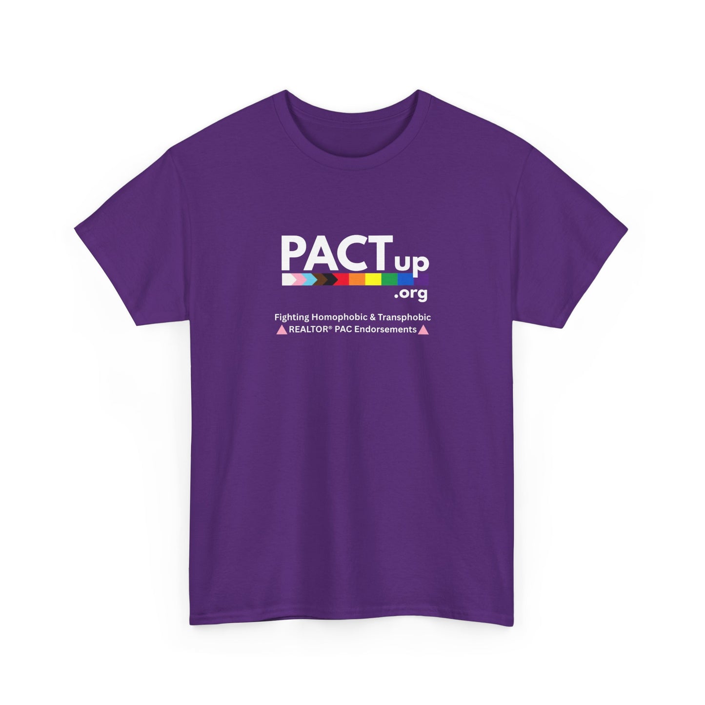 PACT UP - LGBTQ PRIDE - Unisex Heavy Cotton Tee