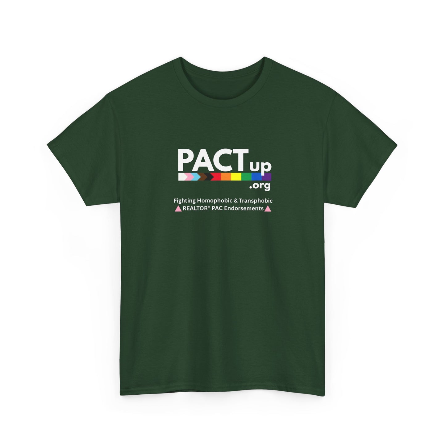 PACT UP - LGBTQ PRIDE - Unisex Heavy Cotton Tee
