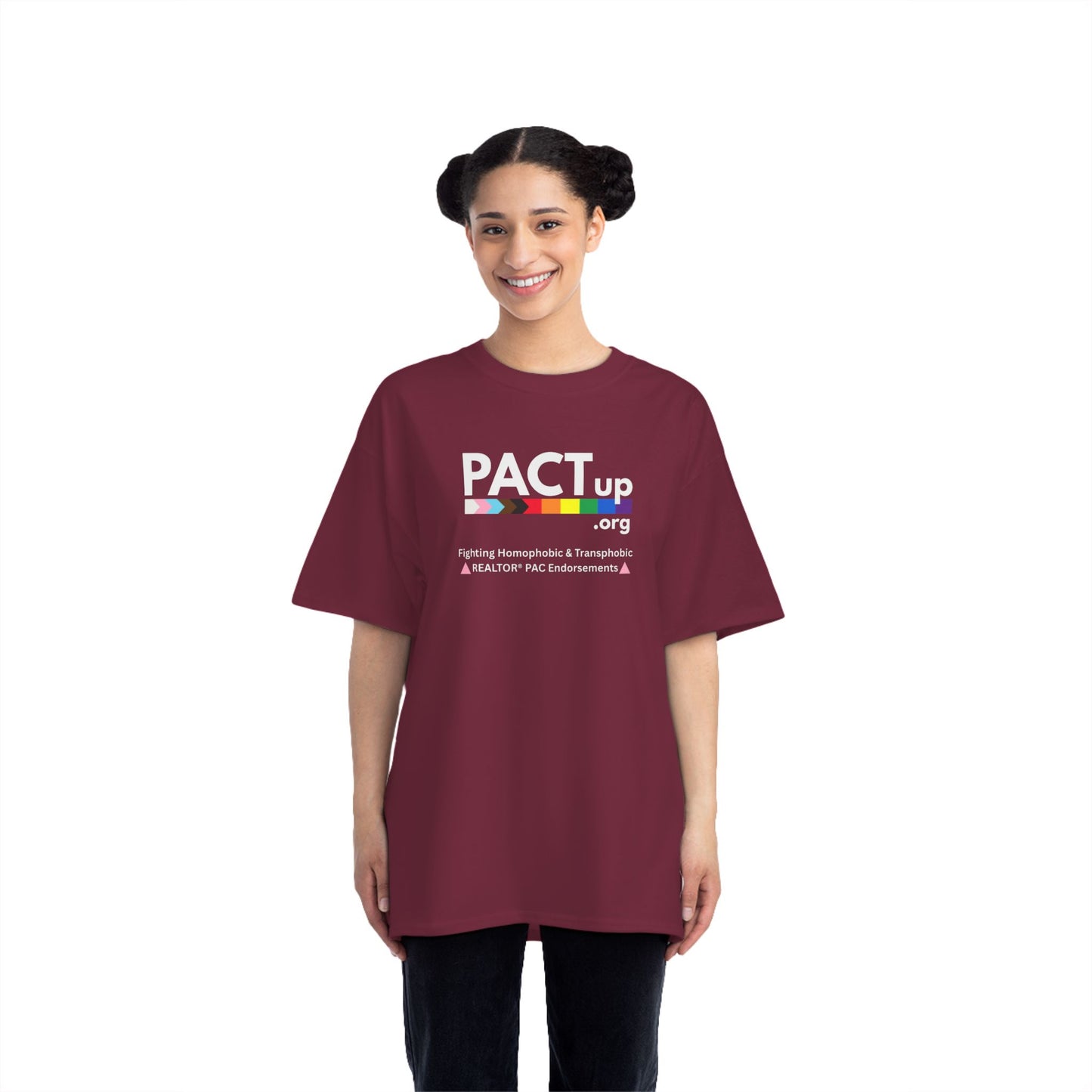 PACT Up -  S - 6XL -  LGBTQ+ Short-Sleeve T-Shirt, Rainbow Shirt, Pride Apparel, Equality Tee, Summer Fashion, Gift for Activists
