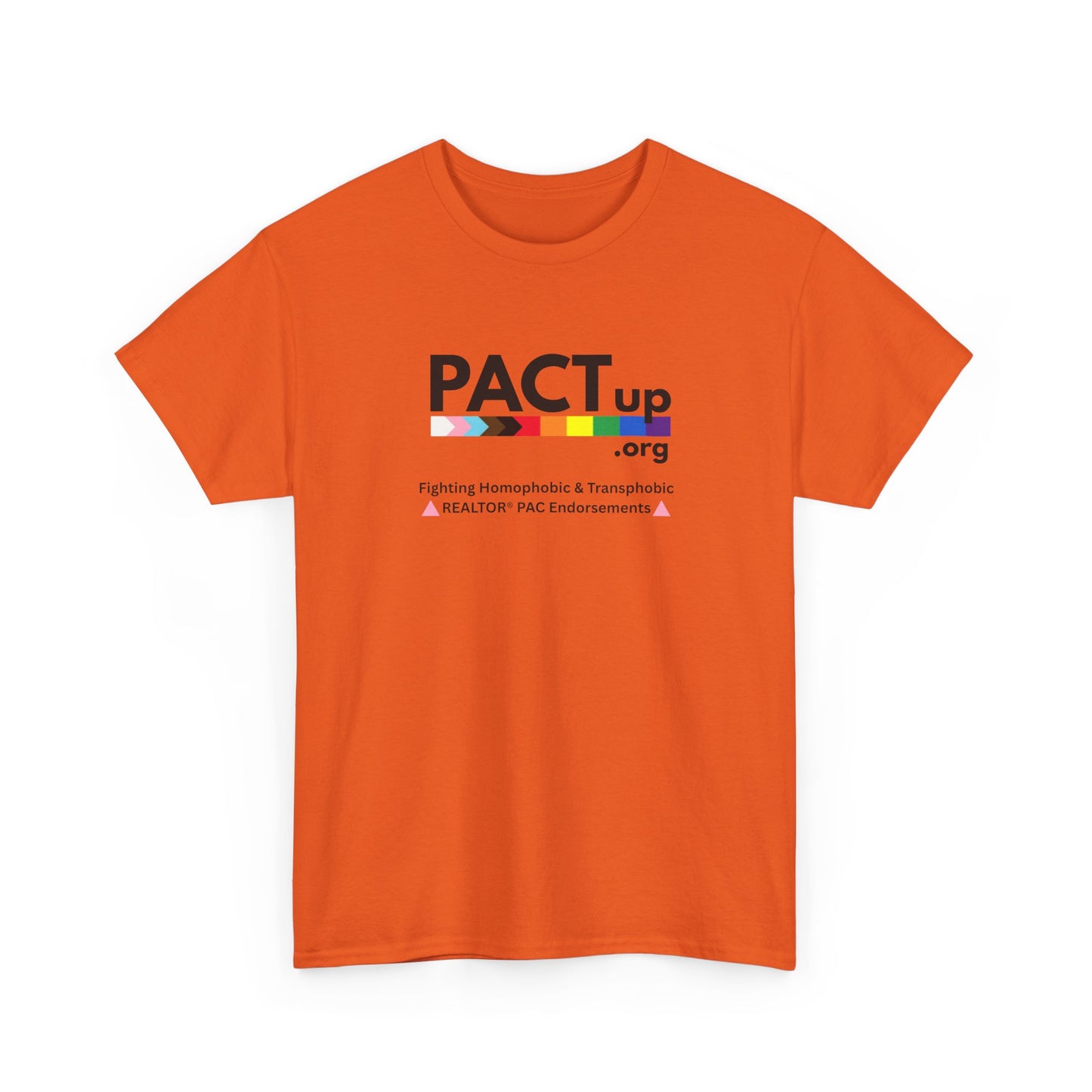 PACT UP - LGBTQ PRIDE - Unisex Heavy Cotton Tee
