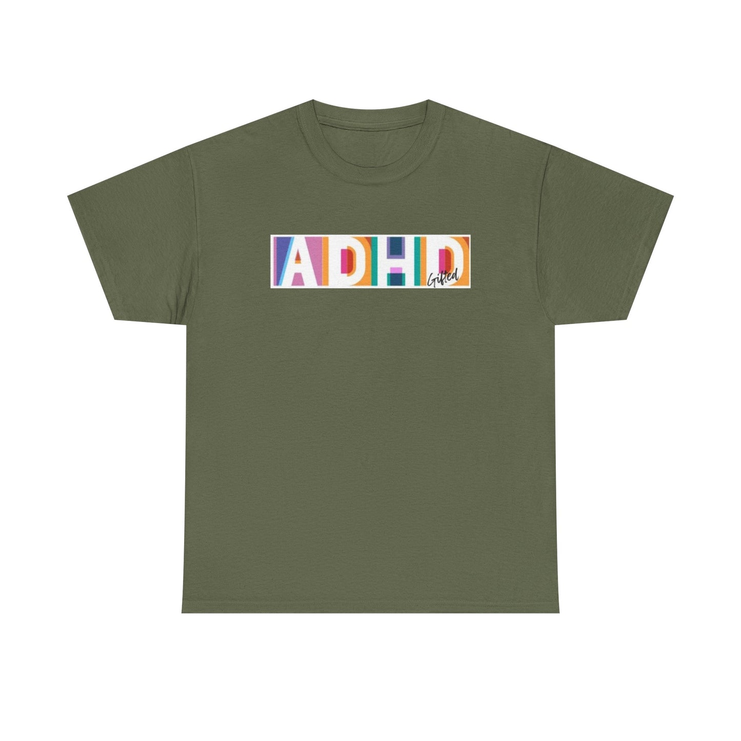 ADHD Gifted - Unisex Heavy Cotton Tee