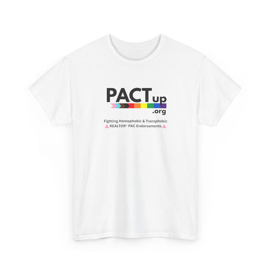 PACT UP - LGBTQ PRIDE - Unisex Heavy Cotton Tee