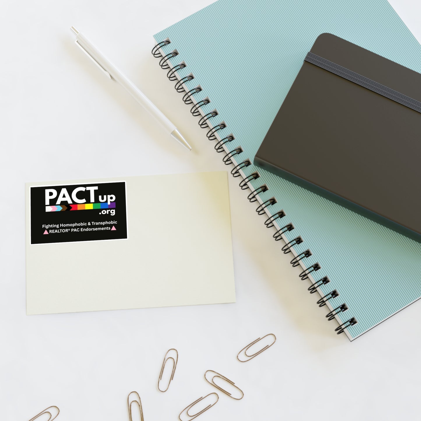 PACT UP - Proud Sticker Sheet - LGBTQ+ Pride Stickers for Self-Expression