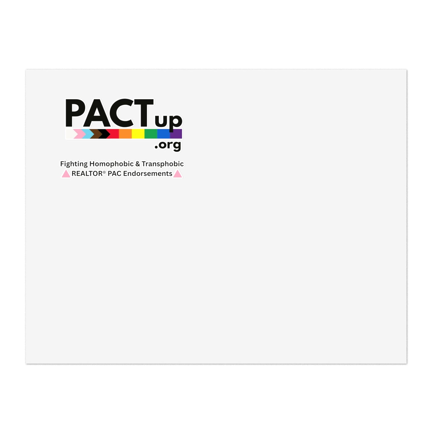 PACT UP - Proud Sticker Sheet - LGBTQ+ Pride Stickers for Self-Expression